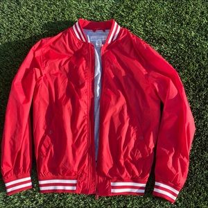 H&M Red Varsity Jacket